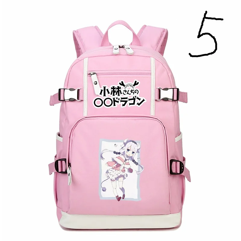 Новинка 2023 аниме Miss Kobayashi's Dragon Maid косплей сумка для книг студенческая рюкзак