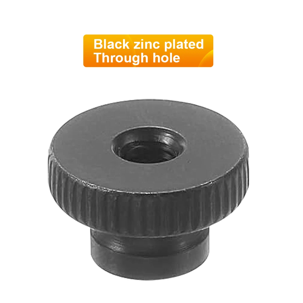 1-3 шт., нержавеющая сталь, черный/цинк/никелированный, с накаткой, гайка с высокой головкой, зажимные ручки для большого пальца, ручные гайки M3 M6 M8 M10