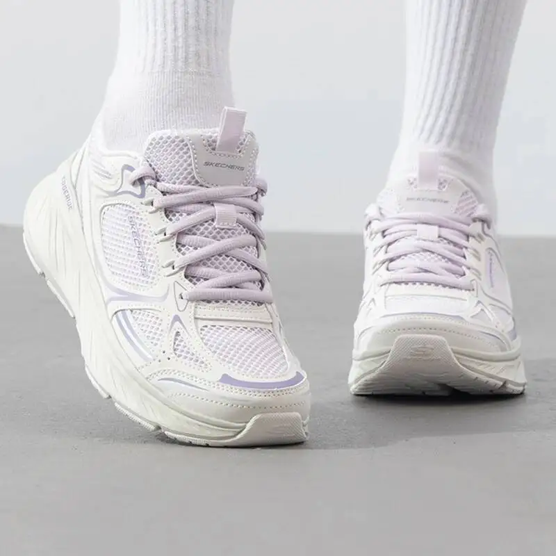 Фото Женские кроссовки Skechers 150499-LAV, дышащие, с мягкой подкладкой, сетчатые, спортивные, для ходьбы №3