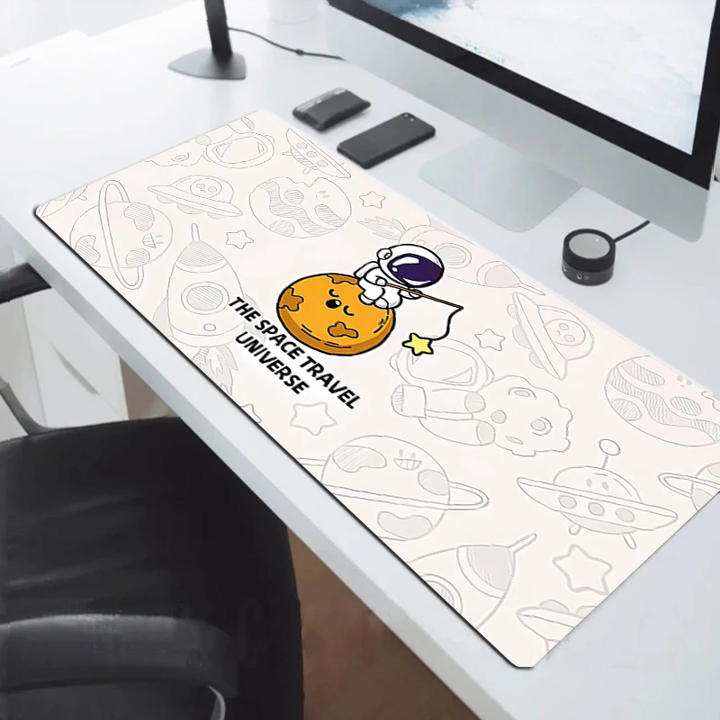 

Astronaut Deskmat Mausepad Mouse Gaming Pc Accessories Gamer Keyboard Pad Non-slip Mat Mats Cabinet Mause Laptops Mousepad Pads