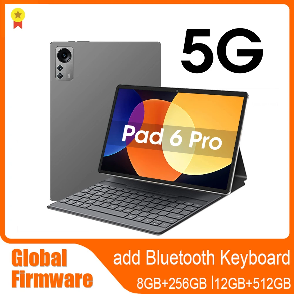 

Планшет Android Pad 6 Pro, 12 Гб, 512 ГБ, Snapdragon 870, 11 дюймов, телефон с двумя SIM-картами, Wi-Fi, GPS, Google Play, 10000 мАч