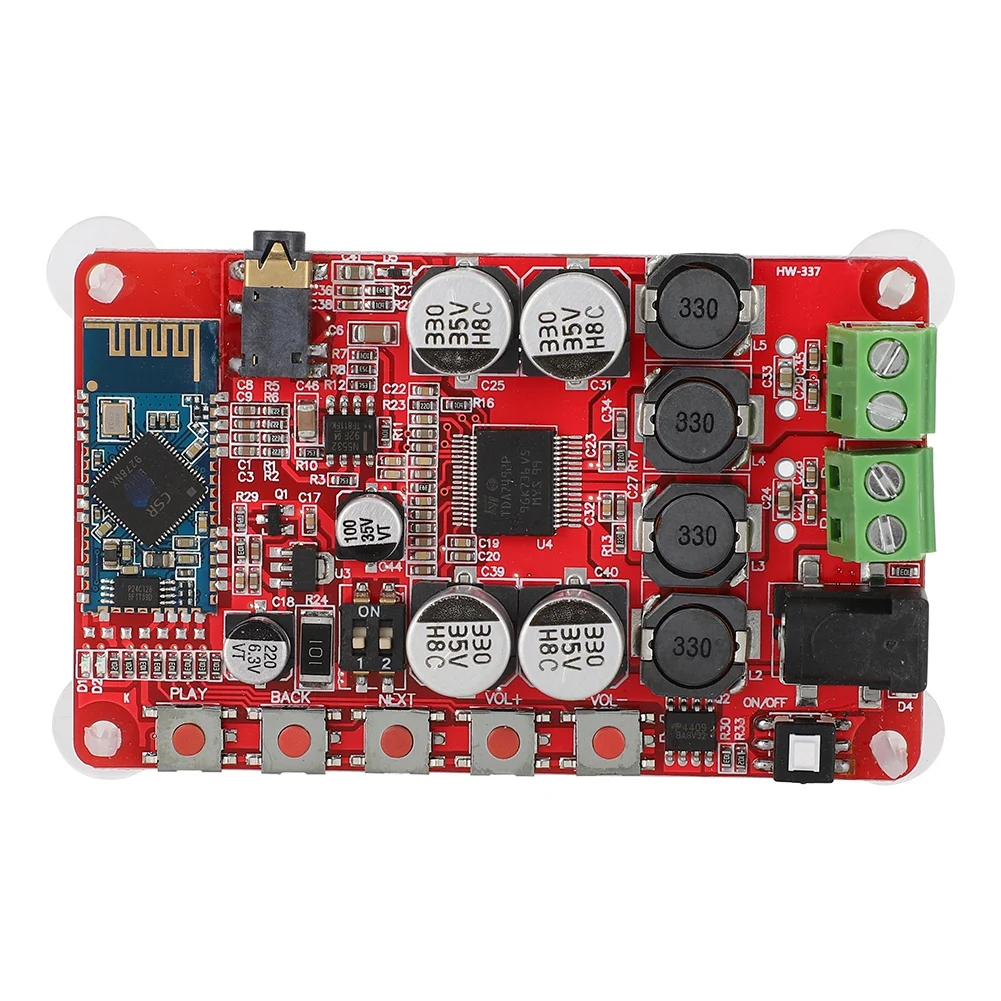 

Плата усилителя TDA7492P, совместимая с аудиоприемником Bluetooth, цифровой модуль стерео