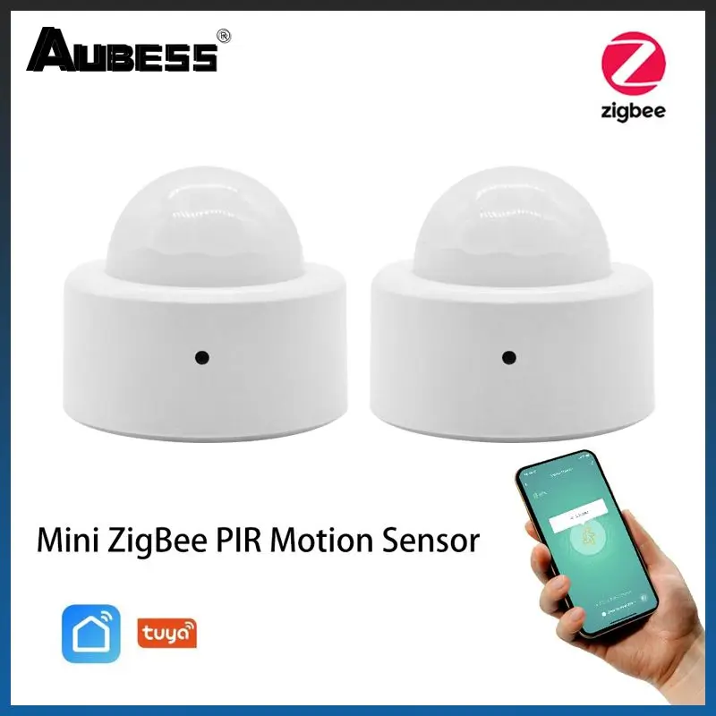 

Датчик движения человеческого тела Zigbee3.0, беспроводной миниатюрный датчик движения Tuya, работает со шлюзом Zigbee, для умного дома