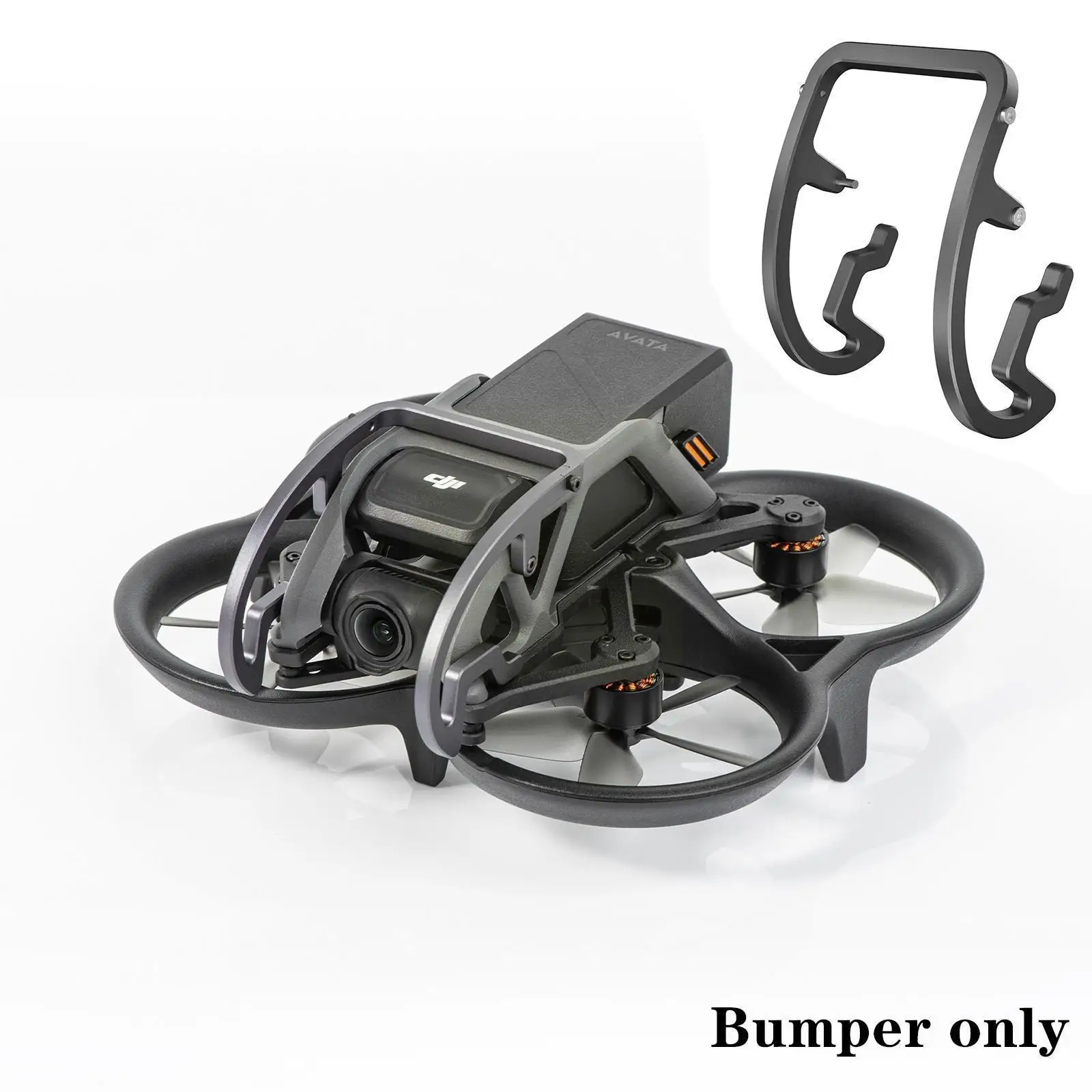 

Гиростабилизатор камеры из алюминиевого сплава для DJI Avata Combo Drone гиростабилизатор бампер PTZ Защита объектива обновленный бампер Z7P1