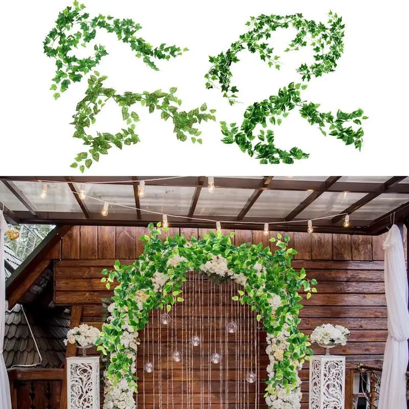 

Artificial Plants 6ft Detachable Garlands For Decor With Flowers Hanging Plant Vine For Wedding Wall Room Astethic Stuff Decor