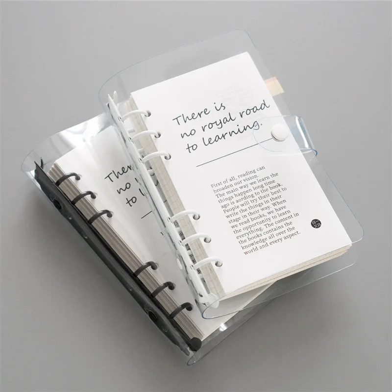 

A6 Binder Notebooks Agendas Planner Diary Writing PadsPlanner Paper Schedule Office School Supplies Kids Cute Stationery