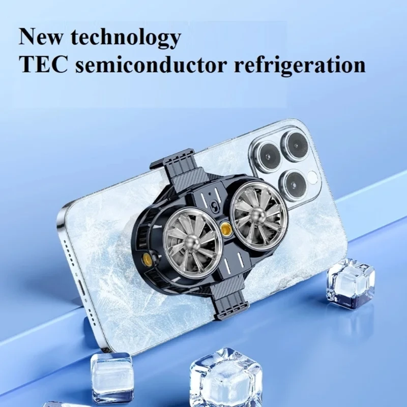 Охлаждающий вентилятор для мобильного телефона с резьбой 1/4 игры Live двойной