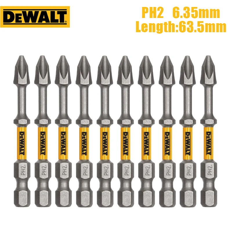 Makita Bosch DEWALT Phillips #2 ударная отвертка Нескользящая высокая твердость PH2 SL8 1/4