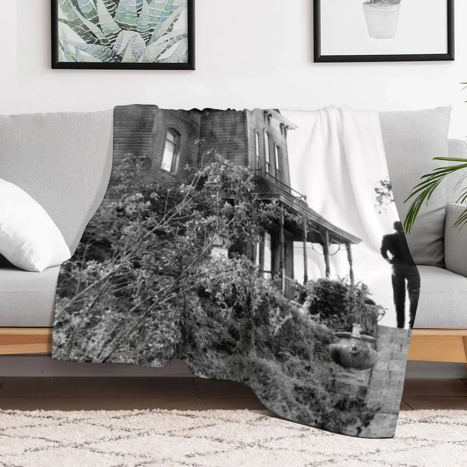 Psycho House Norman Bates Плед Пушистые Большие Одеяла