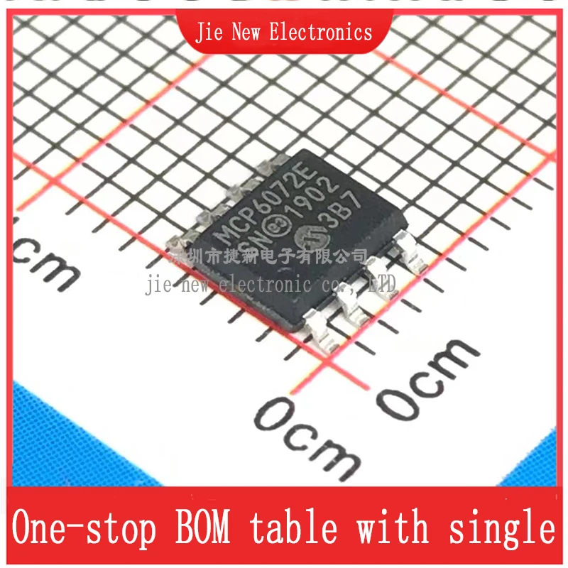 

5PCS MCP6072-E/SN SOP8 Integrated circuit new original spot supply