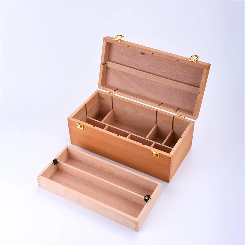 

Factory direct sale portable oil painting toolbox for student sketching