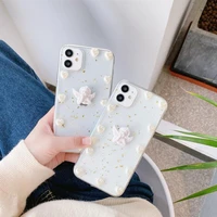 cartoon cute heart cupid phone cases for iphone 12 11 pro max mini xr xs max 8 x 7 se couple fashion anti drop soft tpu cover