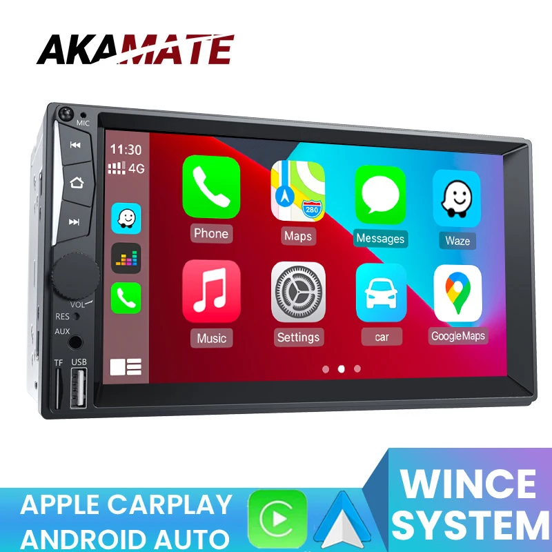 Автомагнитола AKAMATE для Nissan стерео-система на Android с 7-дюймовым экраном Bluetooth FM MP3 MP5