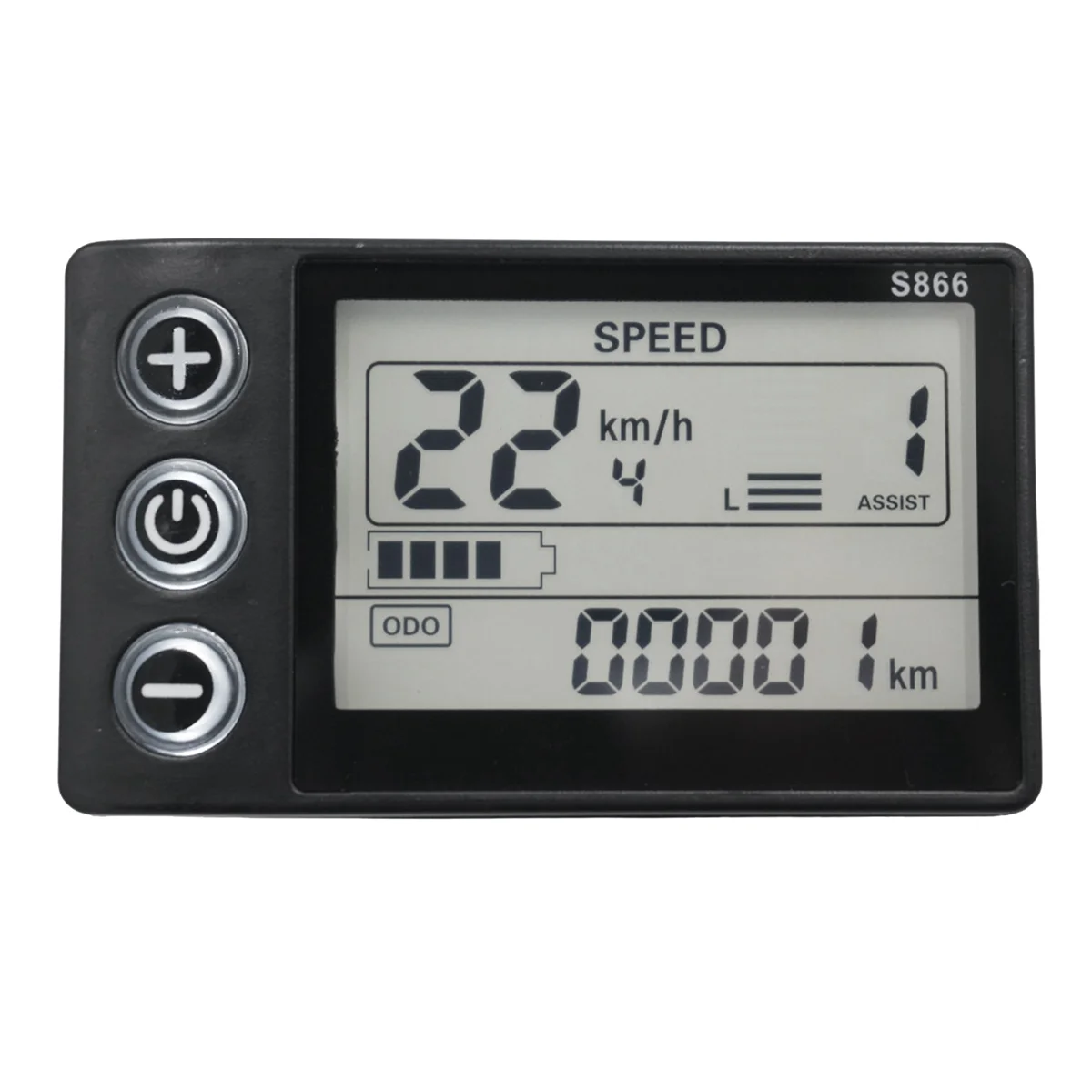 

24V 36V 48V 60V S866 Controller Panel Dashboard Waterproof Electric Bike LCD Display for Electric E-Bike Scooter