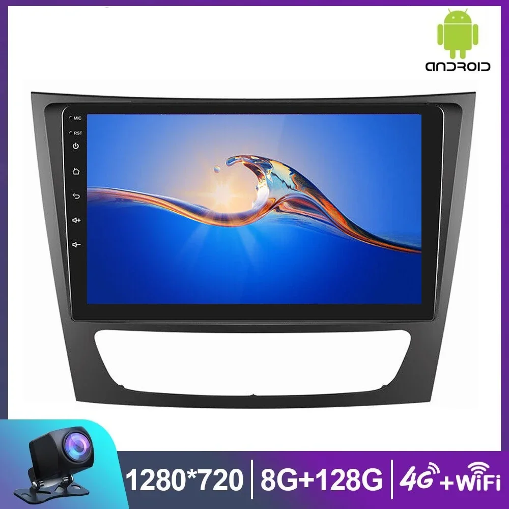 Автомагнитола 4G мультимедийный видеоплеер для Mercedes Benz E-class E-Class W211 E200 CLS 2002 -2009 2010 2