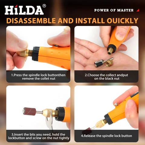 HILDA Мини-дрель 12В