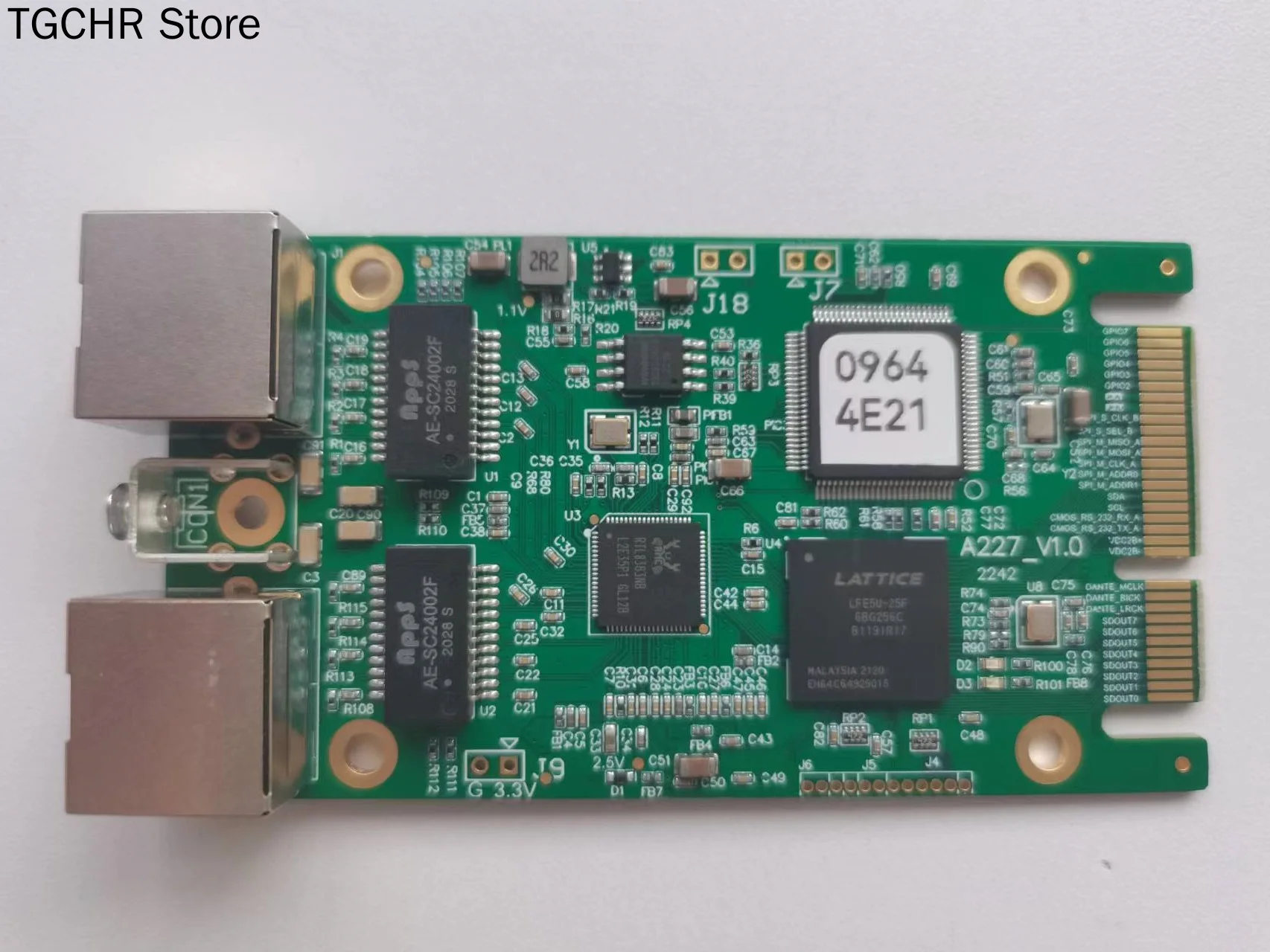 

Сетевой модуль передачи аудио Dante AES67 Audiocom 32X32, A227
