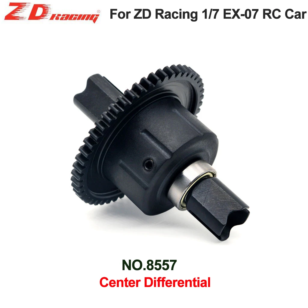 

ZD Racing 44T Gear металлический центральный дифференциал 8557 для 1/7 EX-07 EX07 RC Car оригинальные детали