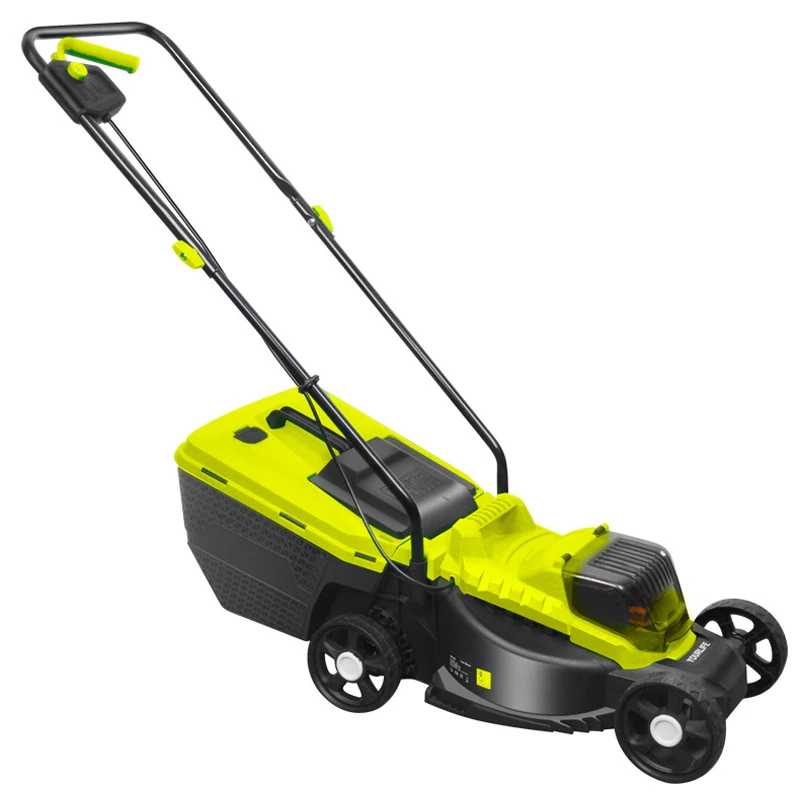 

garden lawn mowers family 1600W hand push electric household garden lawn mower with double lithium battery