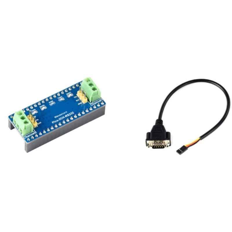 

Для Raspberry Pi Pico 2-канальный модуль RS232 SP3232EEN трансивер UART на RS232