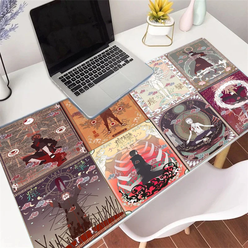 

Компьютерный коврик для мыши, игровой коврик для мыши Kakashi Gaara Sasuke Design, игровой коврик для мыши, Настольный коврик для ПК, коврик для клавиату...