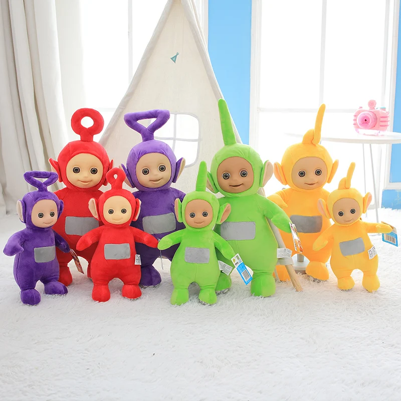 Милые мультяшные телепузики Tinky Winky Dipsy Laa-Laa Po мягкие плюшевые игрушки кавайная