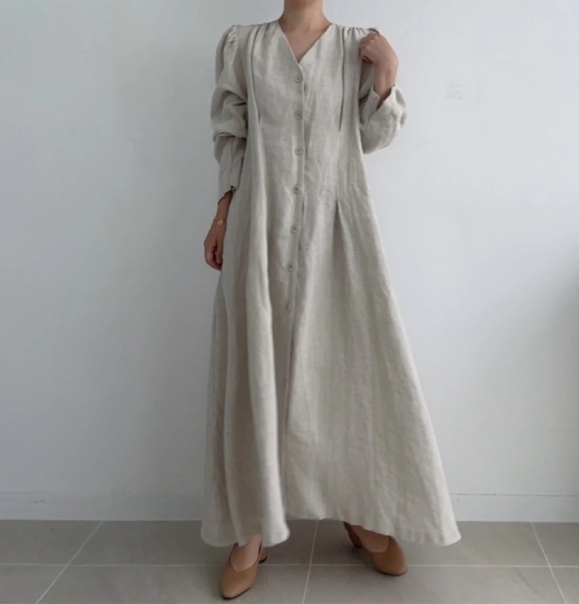 

Women's Dress Japan Korean Casual Temperament Round Neck Contrast Panel A-Line Skirt Spring Ladies New 2022 Fashion Long Sleeve