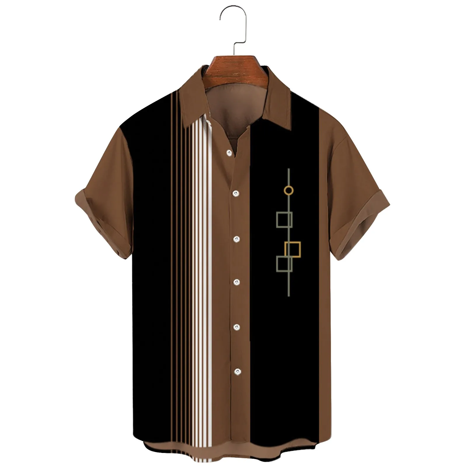 

Mens Floral Hawaiian Shirts Short Sleeve Button Down Beach Shirts Long Tunic