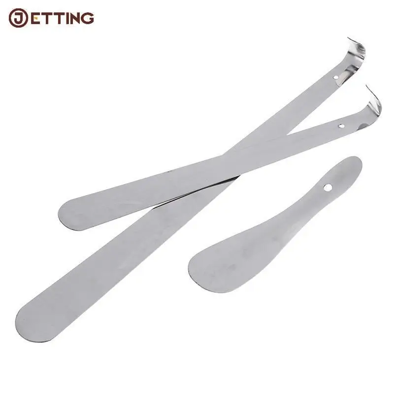 30cm Durable Professional Stainless Steel Shoe Horns Spoon Shoehorn Shoe Lifter Tool Easy Handle Shoe Horn