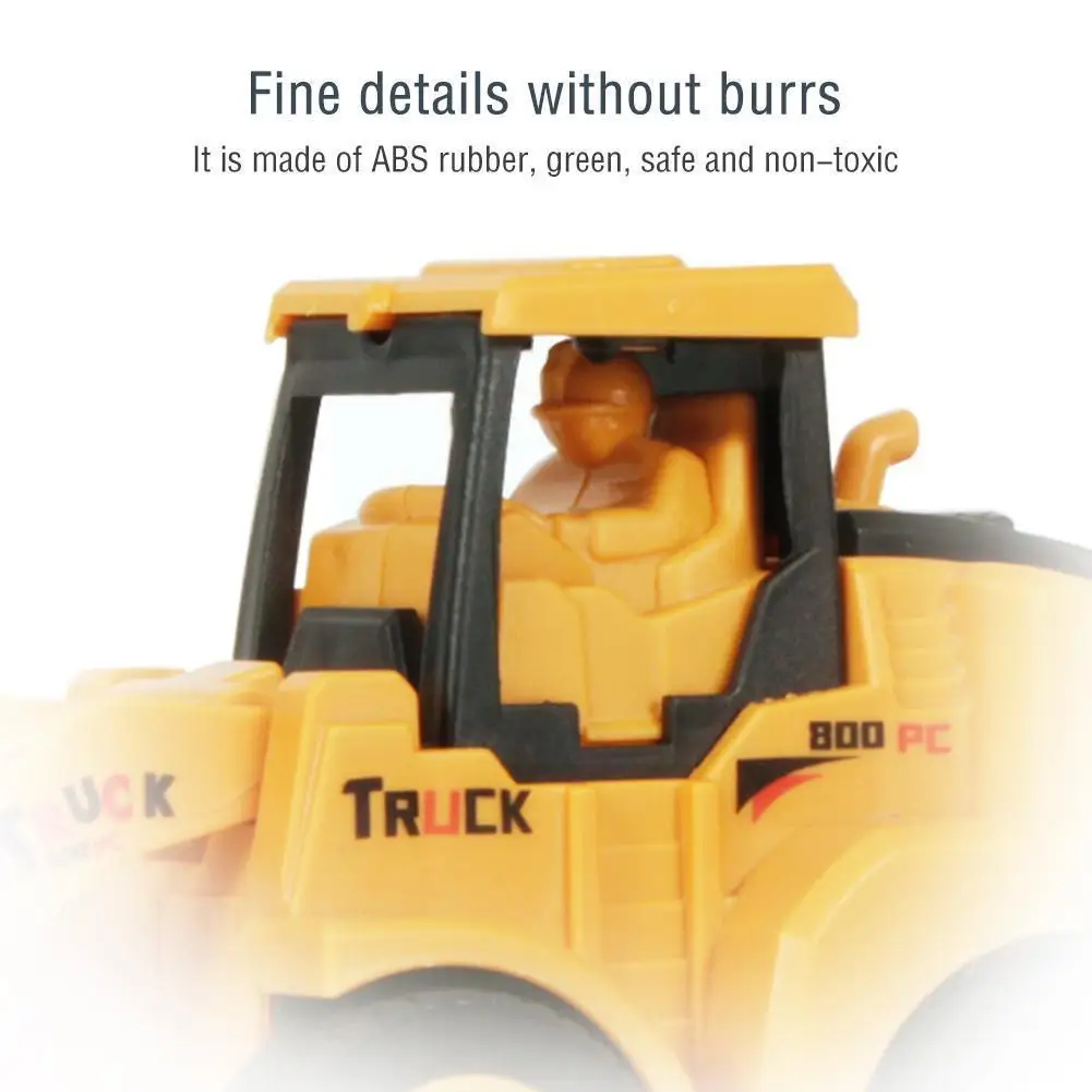 

2022 Новый инерционный экскаватор с мощным прессом, игрушечные мини-бульдозер, автомобили, подарок, Инженерная техника, машинка для мальчиков...