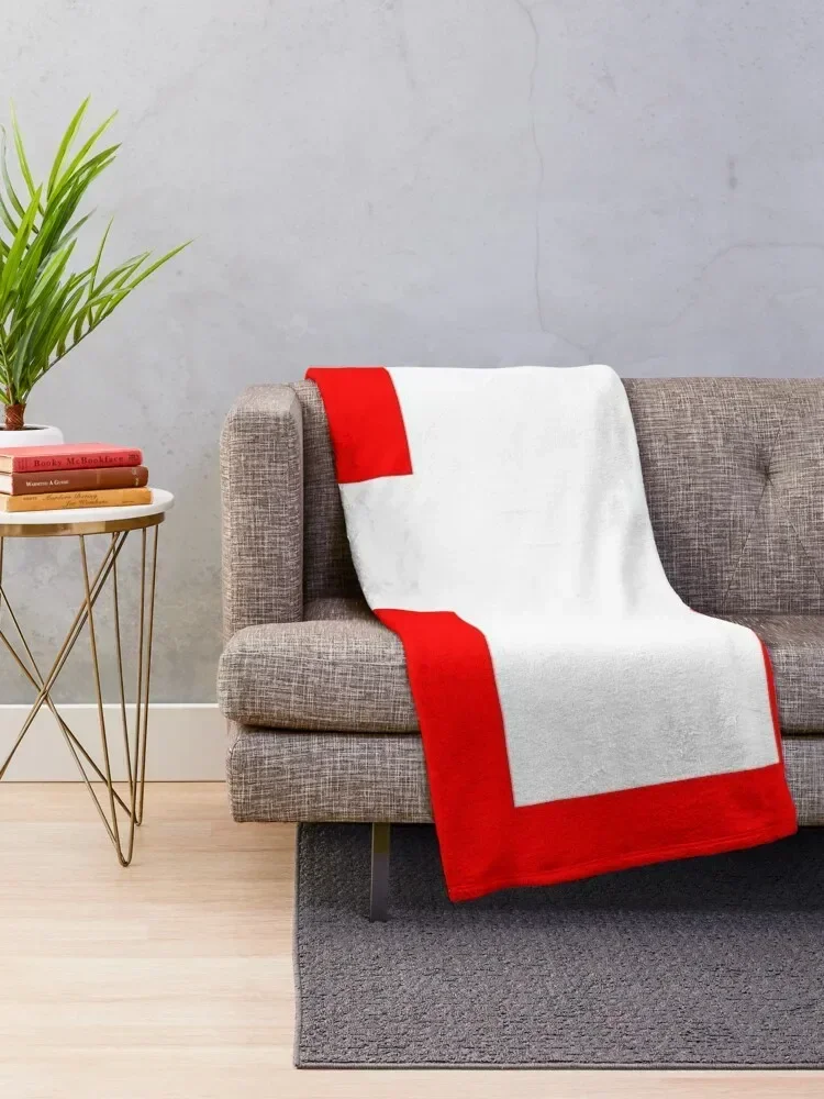 Швейцарский флаг одеяло милый плед ретро тяжелый для сна