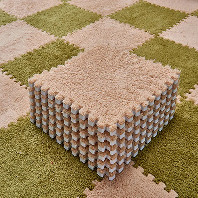 

30*30*1CM EVA Foam Puzzle Play Mat Floor Developing Crawling Rugs Soft Plush Baby Play Mat Baby Mosaic Floor Puzzle Carpet