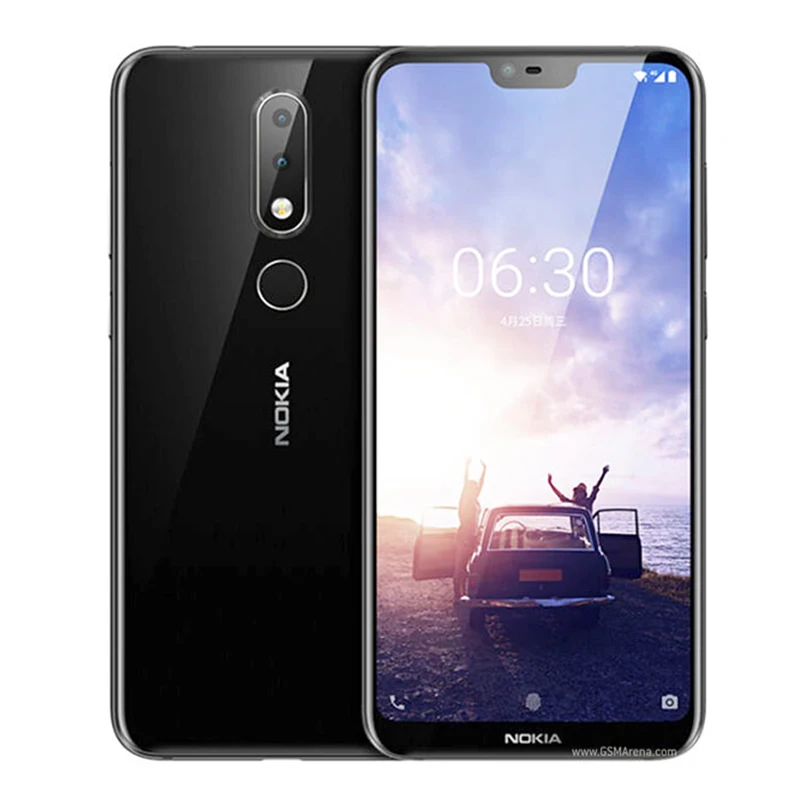 nokia 6 1 plus x6 refurbished mobile phone dual sim lte 4g x6 5 8 16mp 4gram android smartphone original unlocked free global shipping