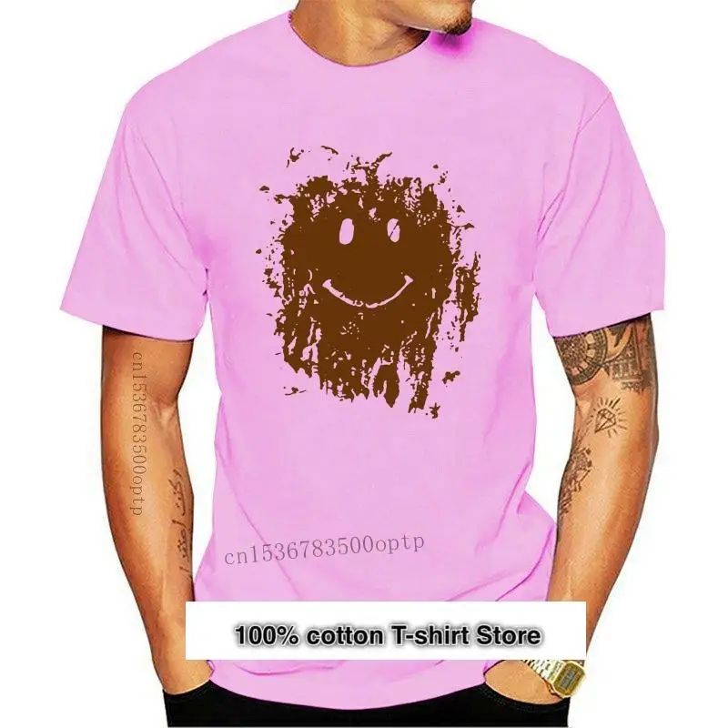 

Camiseta Unisex de Forrest Gump, camiseta con sonrisa de barro, Camiseta de algodón personalizada