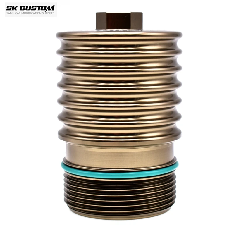 Крышка масляного фильтра VW Audi корпус из алюминиевого сплава крышка 1.8T2.0T третьего