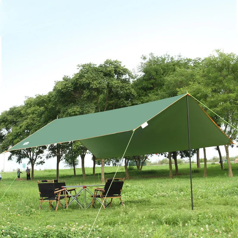 3mx3m 3mx5m Awning Waterproof Tarp Tent Shade Ultralight Garden Canopy For Outdoor Camping Hammock Tourist Beach Sun Shelter |