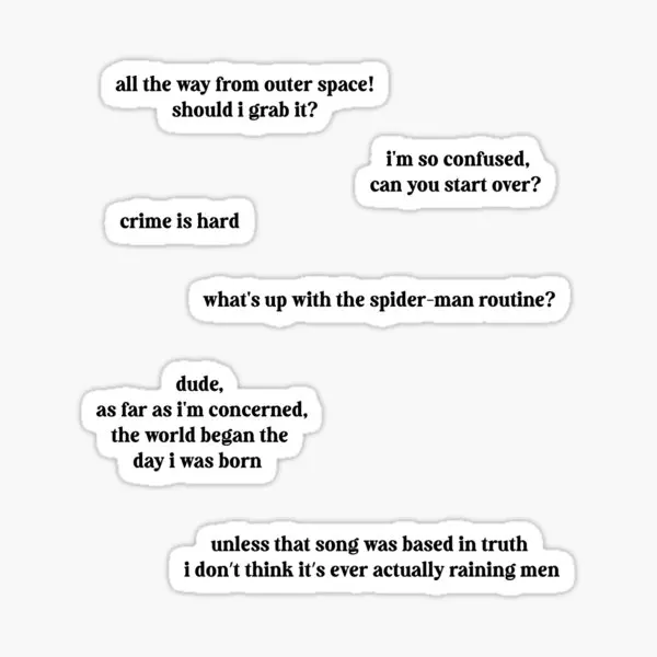 5 шт. наклейки на бутылки с водой принтом