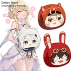 Kawaii Аниме игра Genshin Impact паймон Кли янтарь грелка для рук диванная подушка Косплей Подушка зимний мультфильм плюшевая кукла игрушка талисман