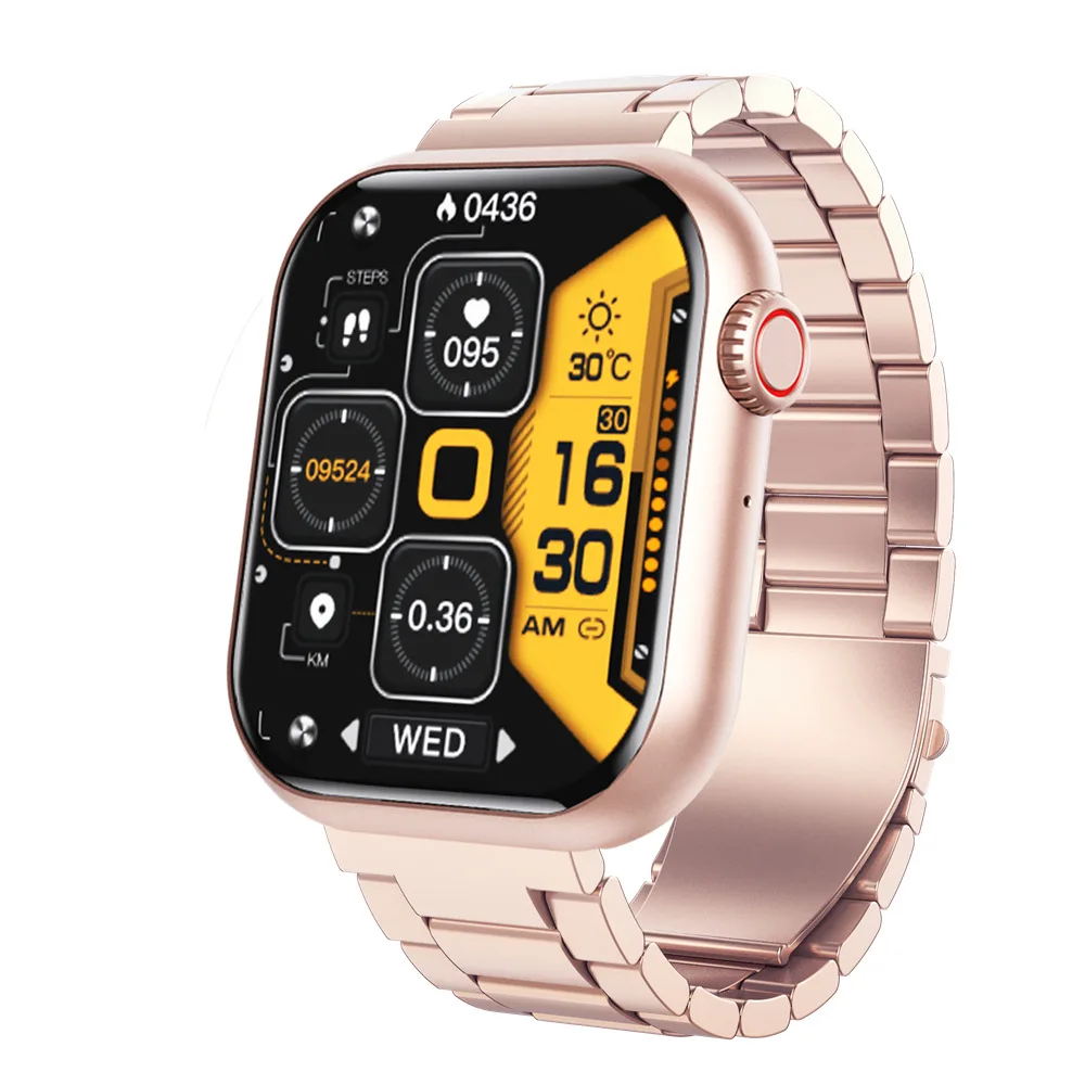 Смарт-часы F57 с поддержкой Bluetooth 1 9 пульсометром и оксиметром