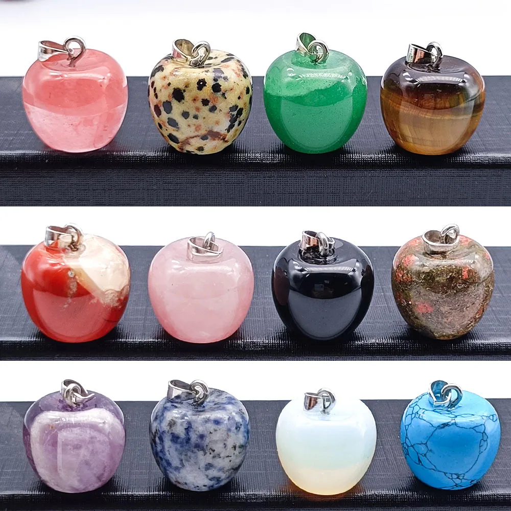 

Природные полудрагоценные камни 20 мм, искусственные кварцевые кристаллы в рождественскую ночь, подвески, ювелирные изделия