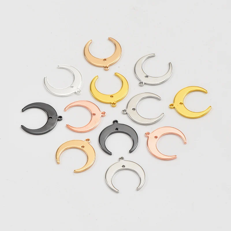 Модные Подвесные серьги в форме Луны, ожерелье и кулон, используется для изготовления ювелирных изделий своими руками, ювелирные изделия ручной работы, женские модные ювелирные изделия