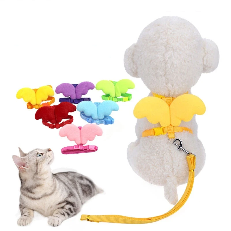 

Поводок и поводок для маленьких собак и котят, 10 цветов