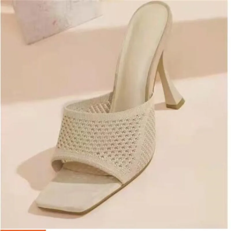 

new Large size 43 women's slippers outdoor high-heeled sexy fashion casual bottom large size sandals women's shoes slippers