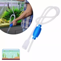 2022new aquarium siphon fish tank syphon vacuum cleaner pump semi automatic water change changer gravel water filter acuario acc