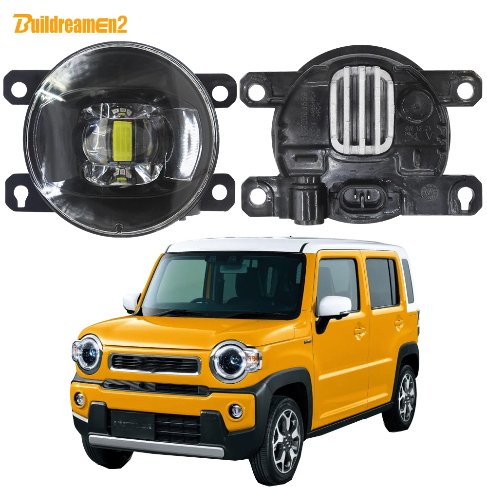 

Противотуманные фары в сборе для Ford Focus MK2 MK3 2004-2015, передний бампер автомобиля, светодиодная противотуманная фара белого и желтого цвета, 30 В...