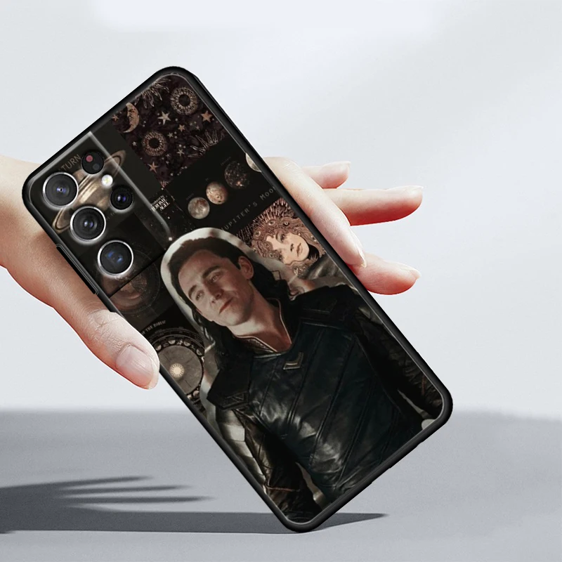 Мстители Marvel Hero Loki для Samsung Galaxy S22 S21 S20 Ultra Plus Pro S10 S9 S8 S7 4G 5G мягкий силиконовый