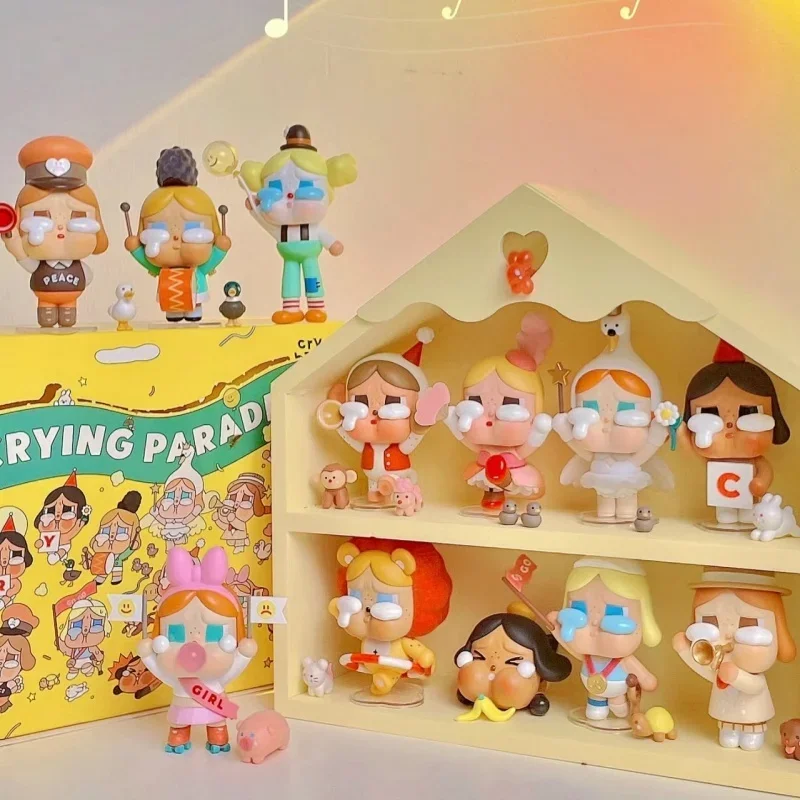 Crybaby Crying Parade Series Blind Box Toys Guess Bag Mystery Mistery Caixa Фигурка Surpresa Симпатичная модель куклы