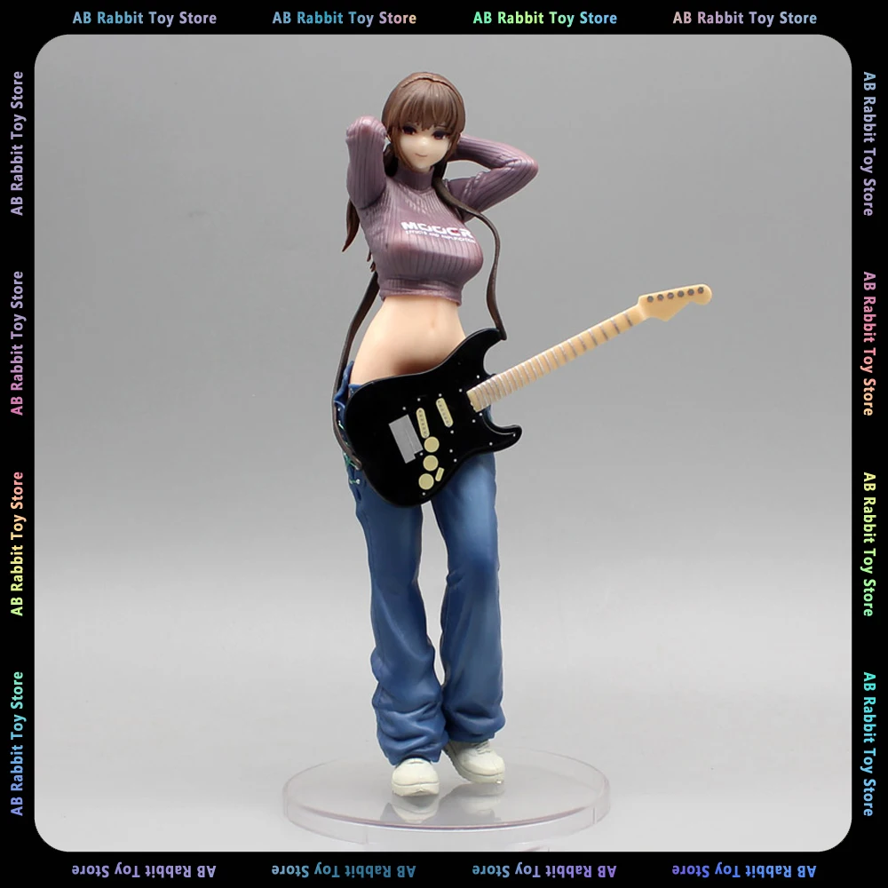 

23cm Hitomio Guitar Sister Figure Sexy Girl Anime Figures Hitomio Figurine PVC Statue Model Doll Collectible Desk Decora Gift