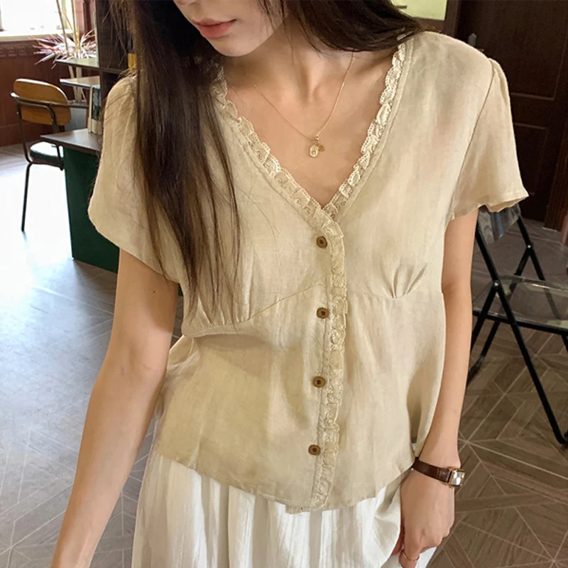 Повседневная брендовая Летняя женская рубашка для лесбиянок новинка 2024