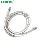 Шланг для душа LEDFRE F12 дюйма * F12 дюйма, ПВХ шланг серебристого цвета, Сантехнический шланг, труба для душа, ванная комната LF12002